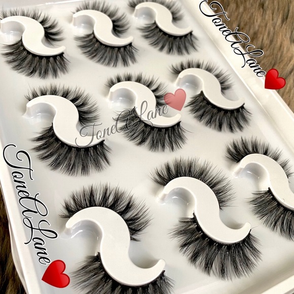 Sale Mink Eyelashes Lashes 8d Eyelashes - Picture 3 of 3
